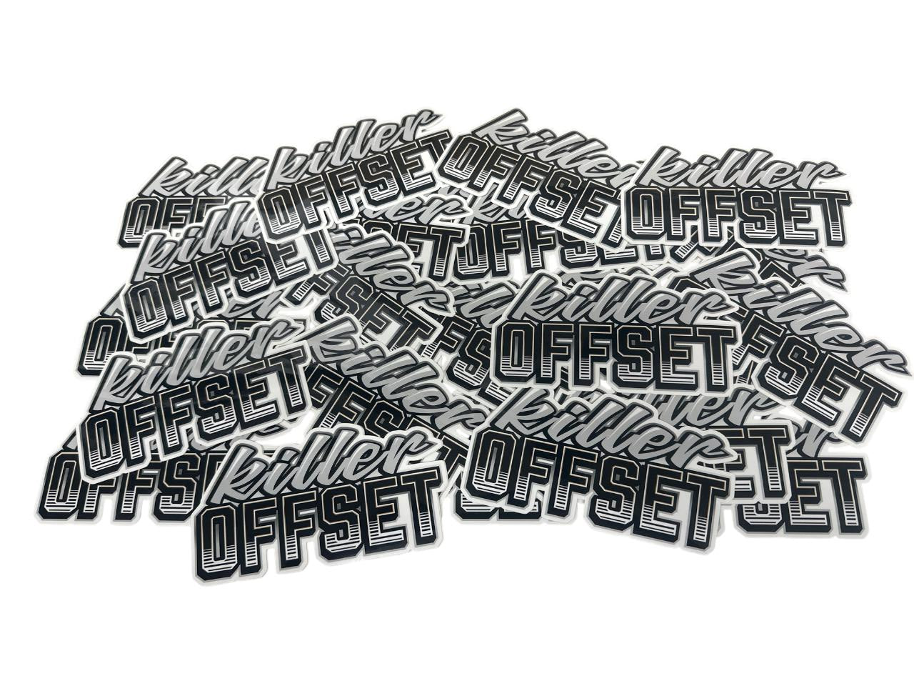 Killer Offset Car Sticker
