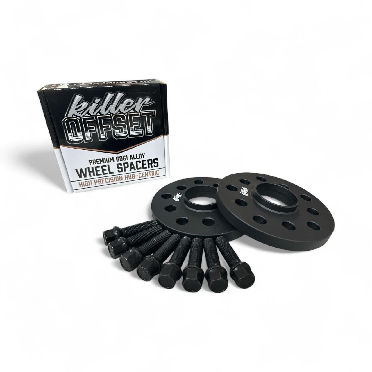 Killer Offset® Premium Wheel Spacers 20mm 5x112 66.6mm For Audi With Radius Bolts