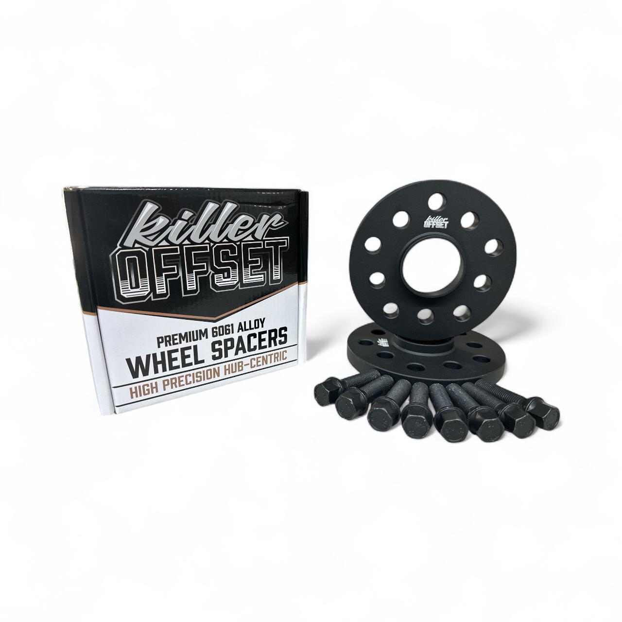 Killer Offset® Premium Wheel Spacers 20mm 5x112 66.6mm For BMW With Bolts